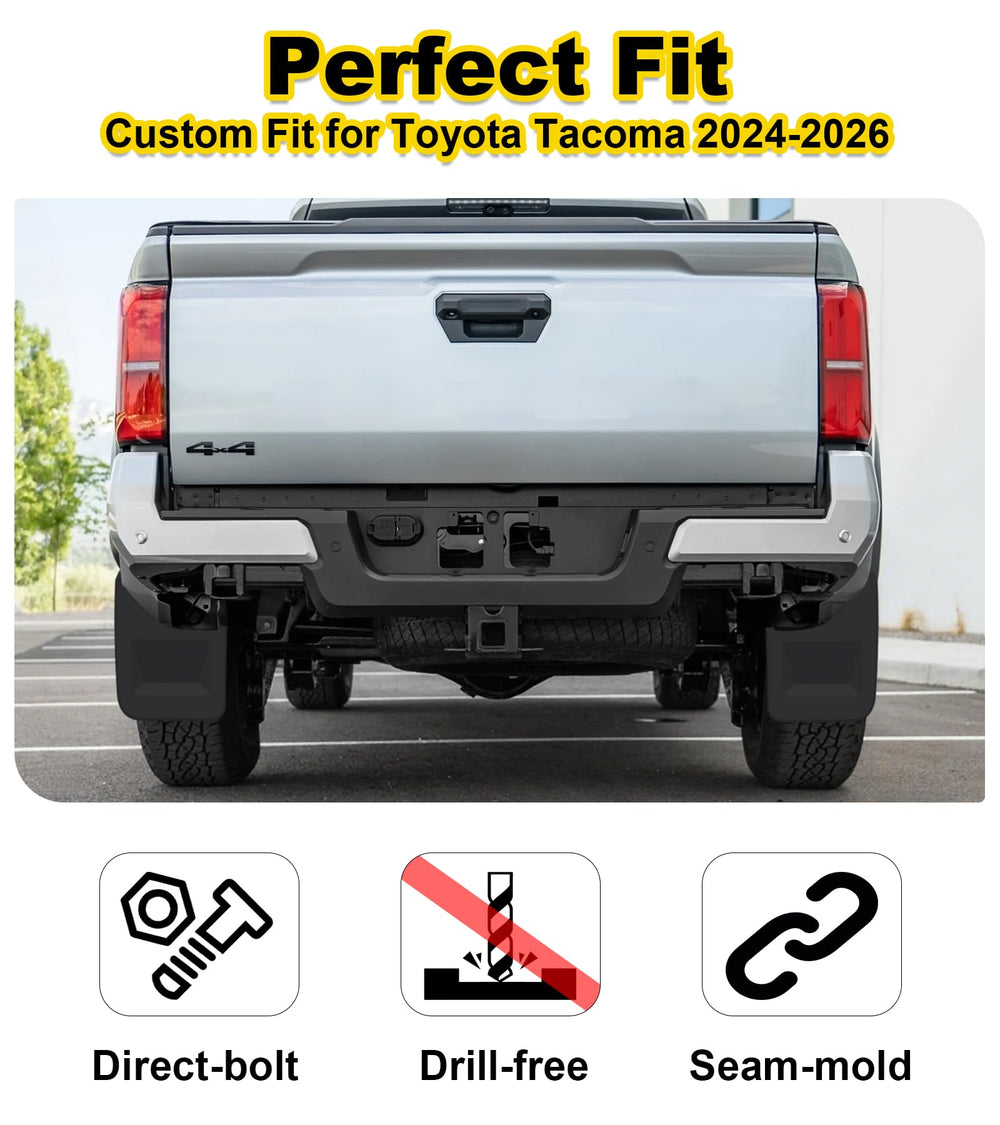 NEOXIST installation guide demonstrates easy no-drill mounting for Tacoma 4th Gen.