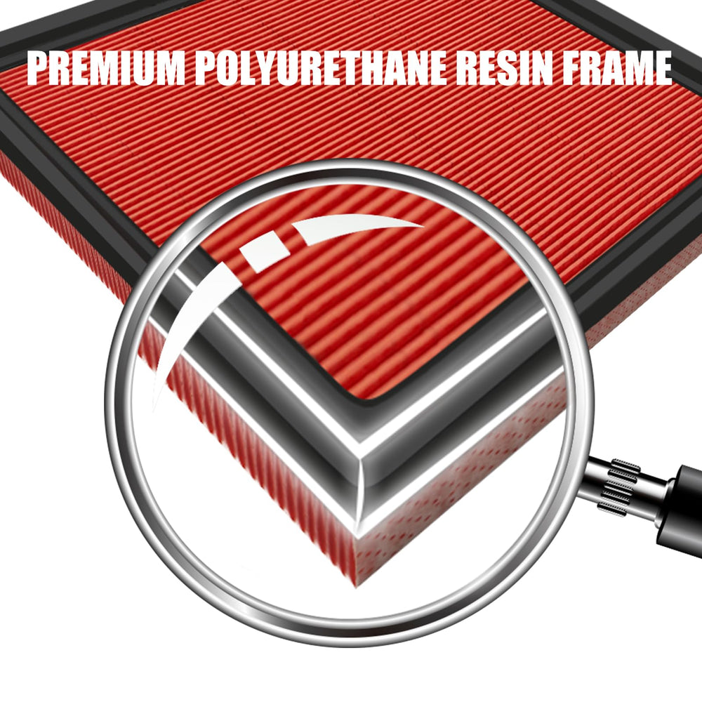 Nerans CA12377 filter compared to OEM replacement design.