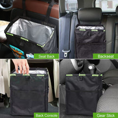 NetCan waterproof lining protects interior and simplifies cleanups.