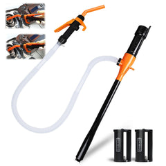 Neuradical fuel transfer pump flow-control nozzle enables precise fueling.