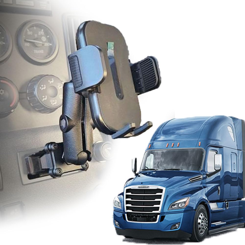 Never Inside Smash Mount FL securely fits the Cascadia dashboard cubby for easy phone access.
