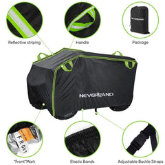Neverland ATV cover with buckle straps offers windproof security for outdoor storage