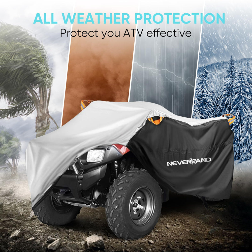 Neverland reflective strips improve nighttime visibility for safer storage.