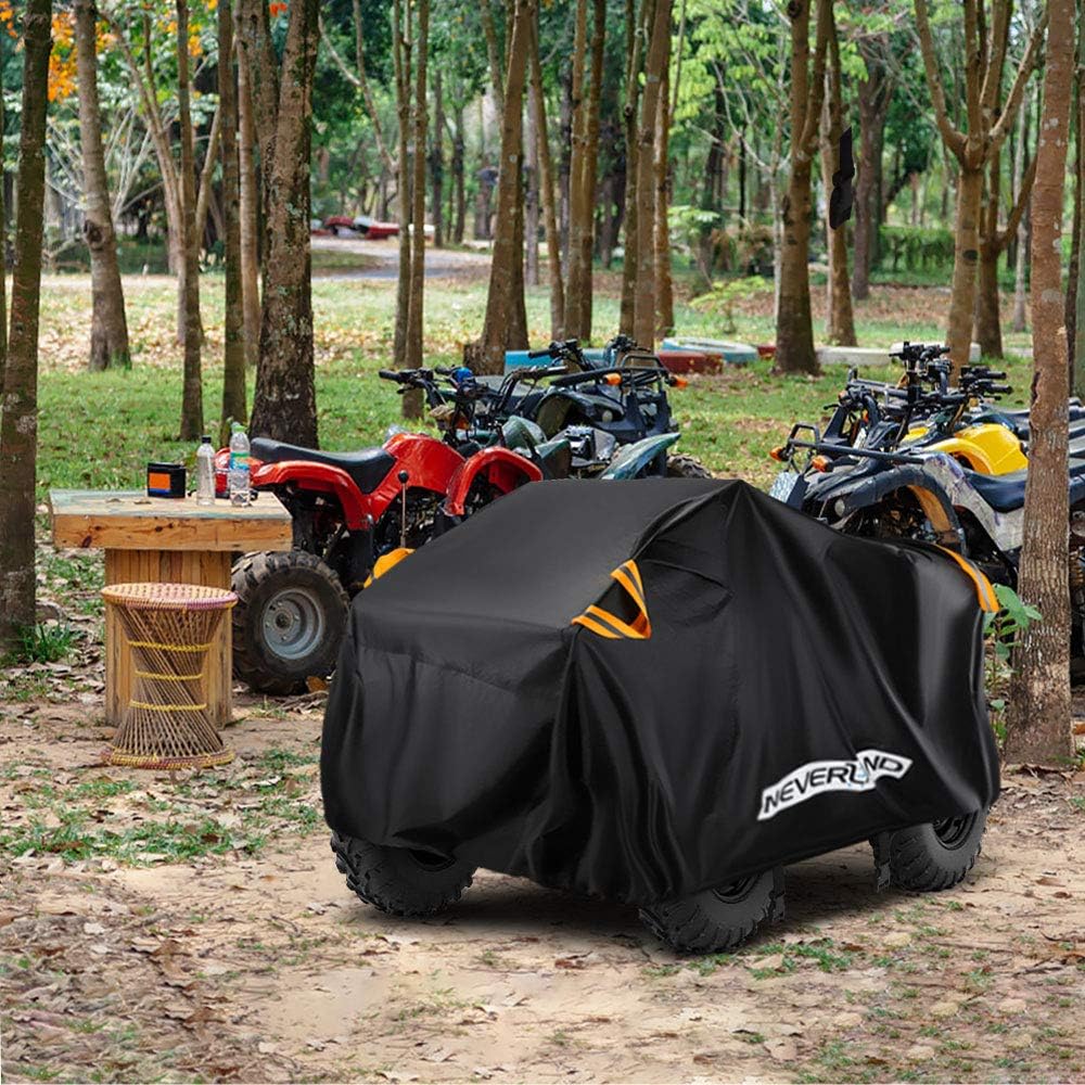 NeverLAND ATV Cover straps and buckles secure a tight fit