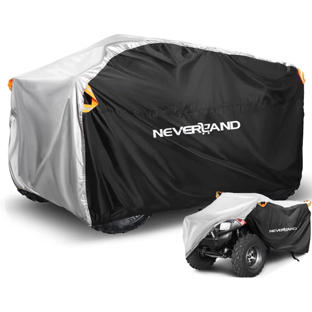 Neverland ATV cover front view shows waterproof protection for heavy-duty use