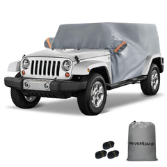 NeverLAND cab cover on Jeep Wrangler 2-door for all-season protection
