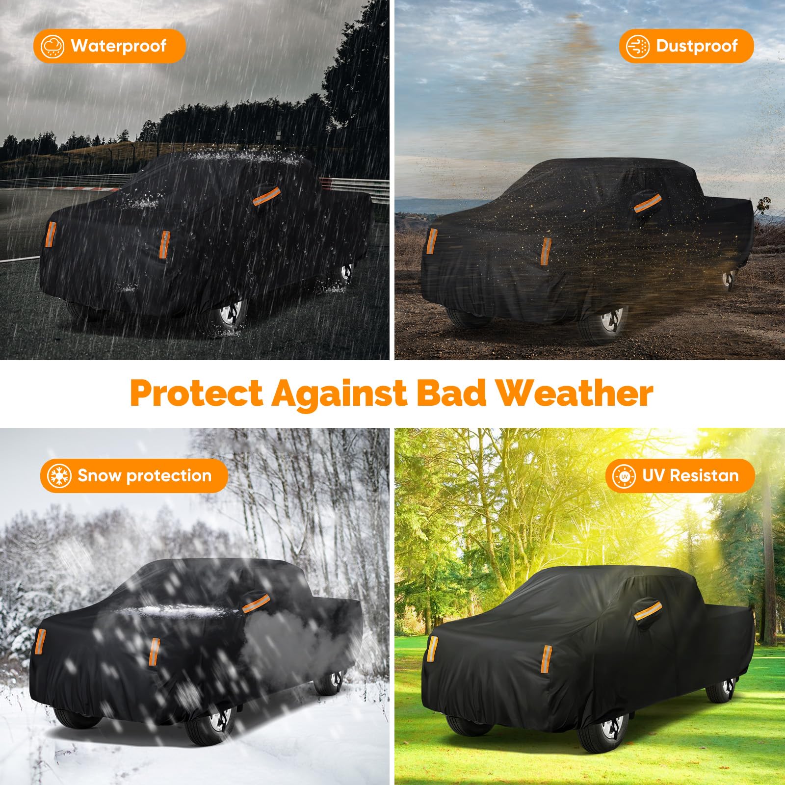 NEVERLAND compatible with Ford F-150 Silverado 1500 and other pickups