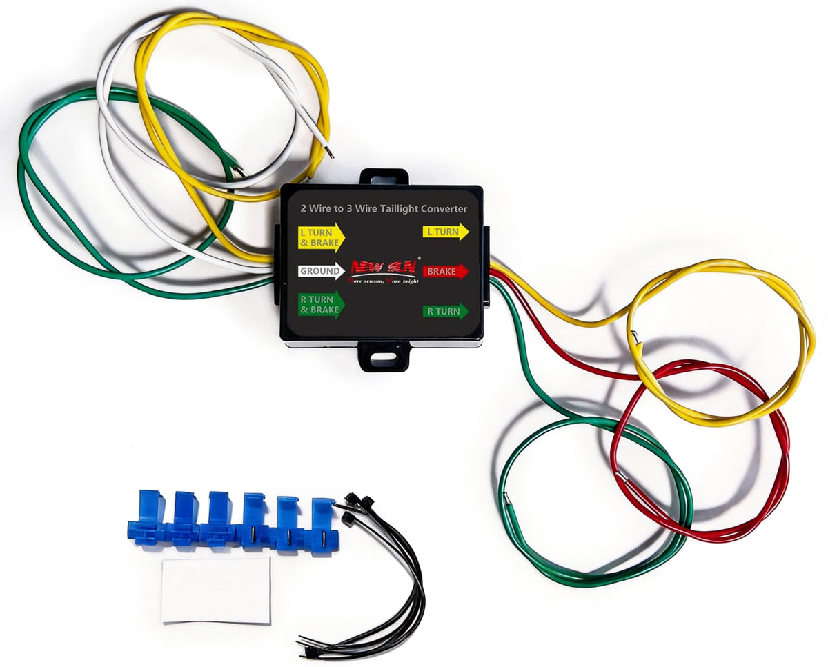 NEW SUN 80-inch cable converter shown for easy towing wiring integration.