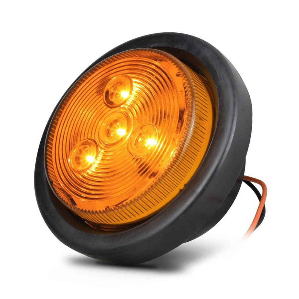 NEW SUN trailer amber marker light for trucks and RVs improves night signaling