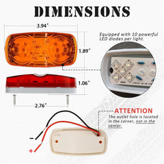 New Sun bullseye clearance light improves rear signaling with bold optics.