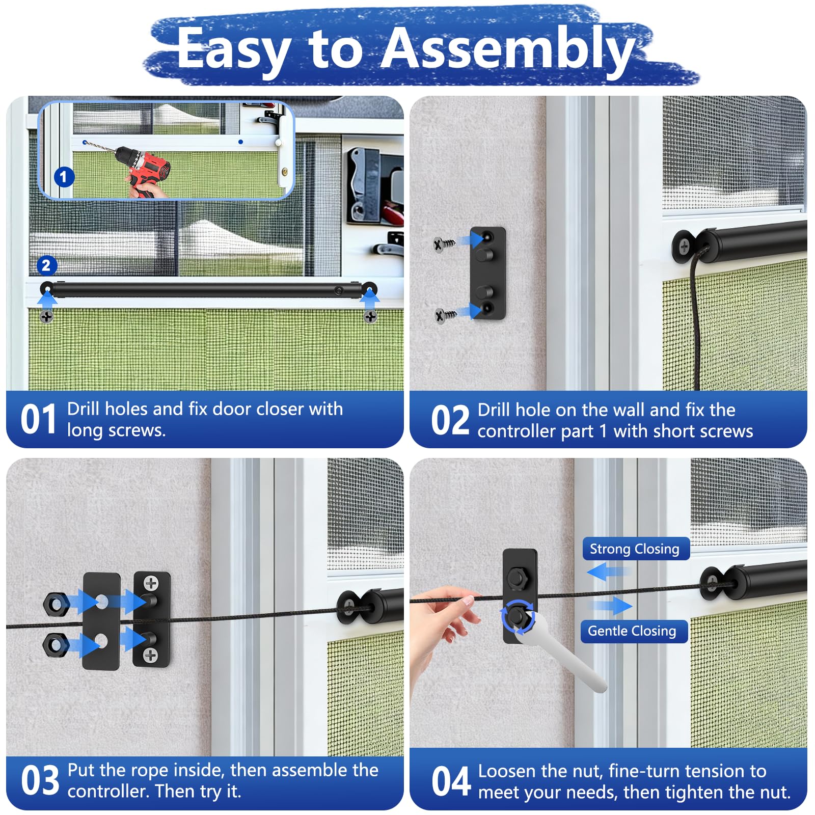 NEWFLY travel trailer accessory closer designed for travel convenience
