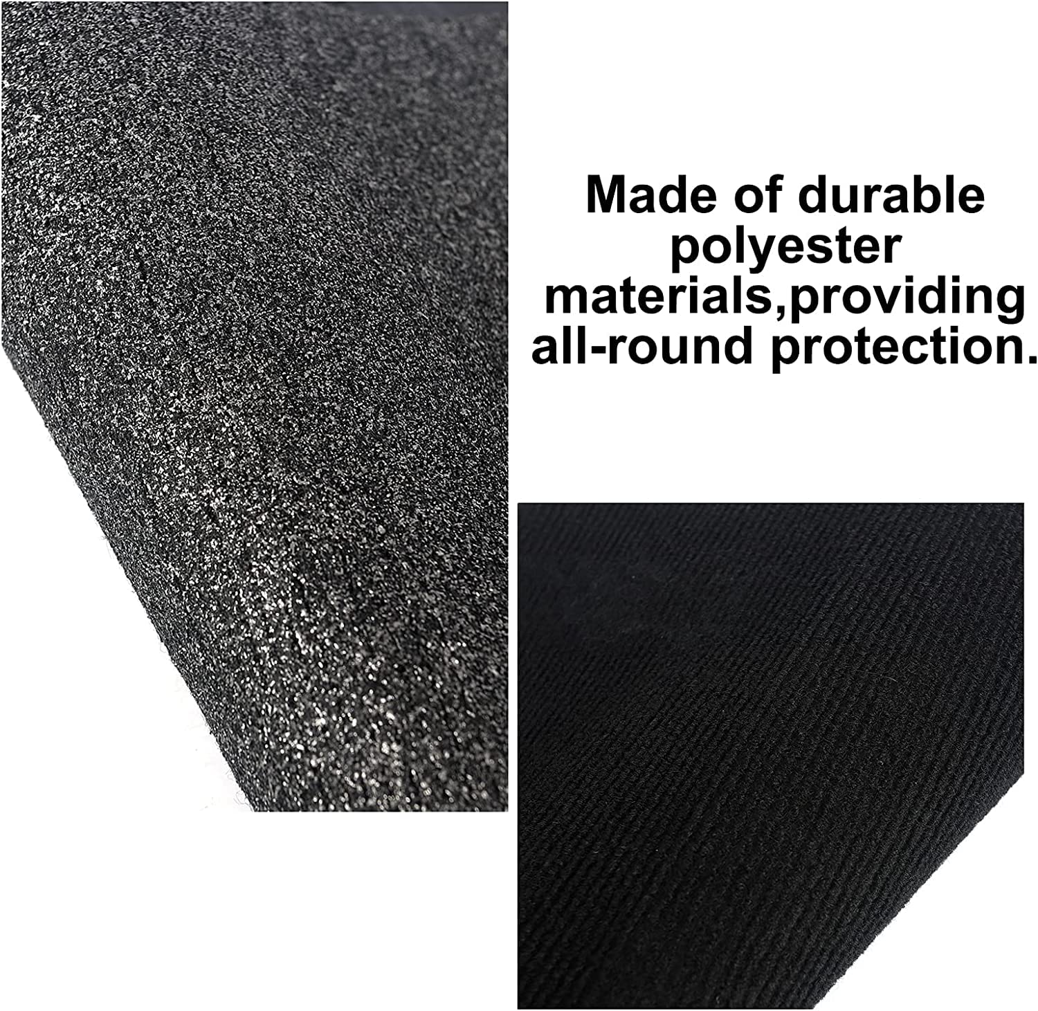 NEWFOM polyester stair cover resists wear and scratches during RV travel.