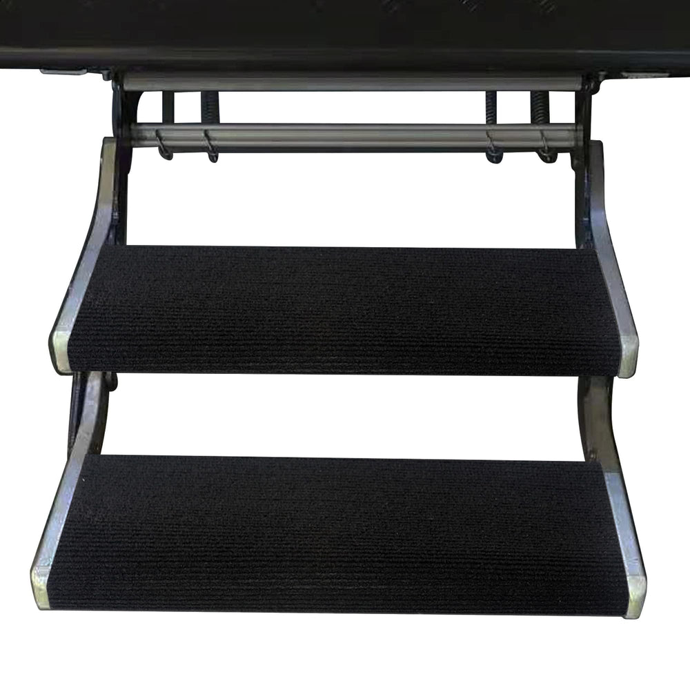 NEWFOM RV Step Covers shield 18-23 inch wide steps from sun and dirt.
