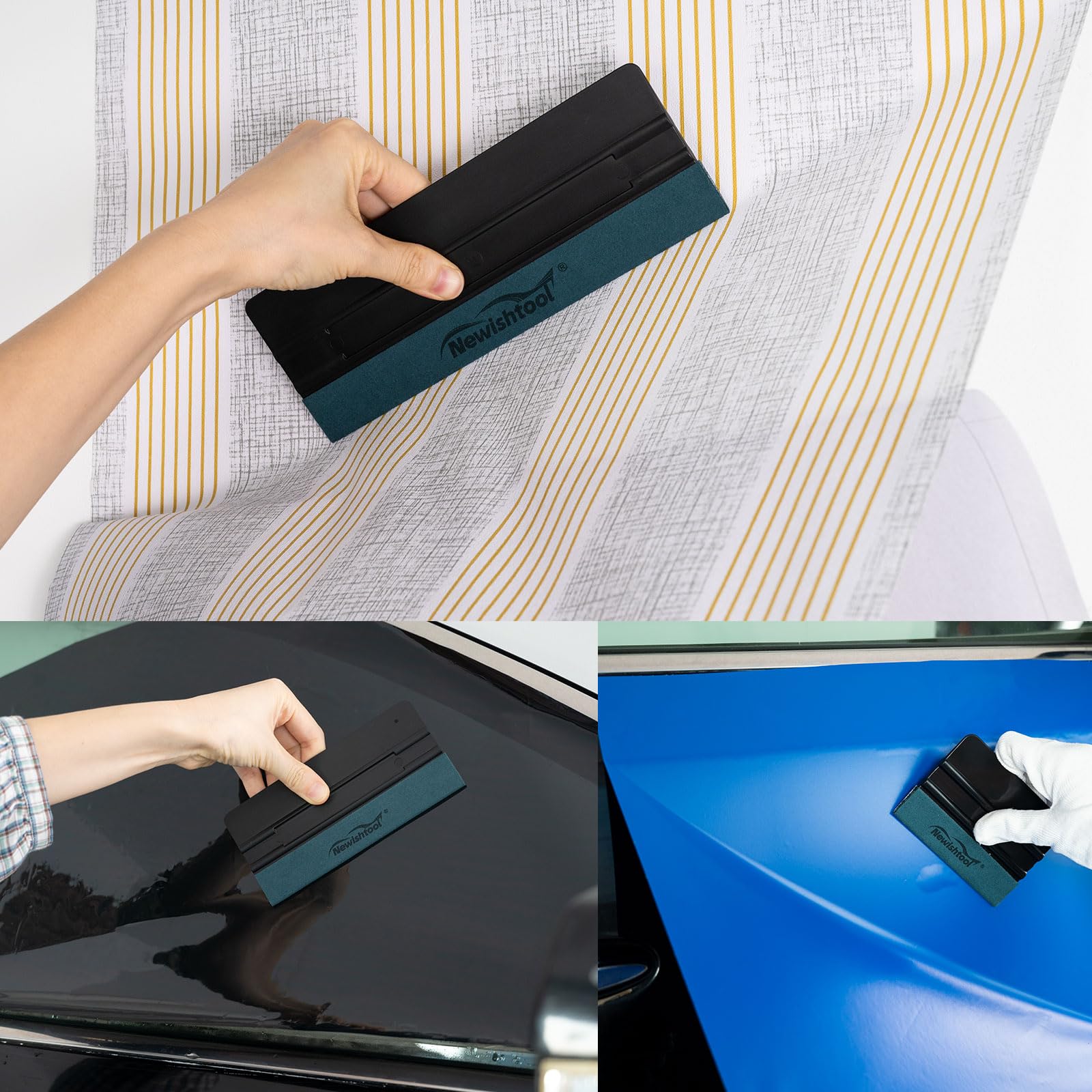 Small NEWISHTOOL squeegee for corners and tight spaces