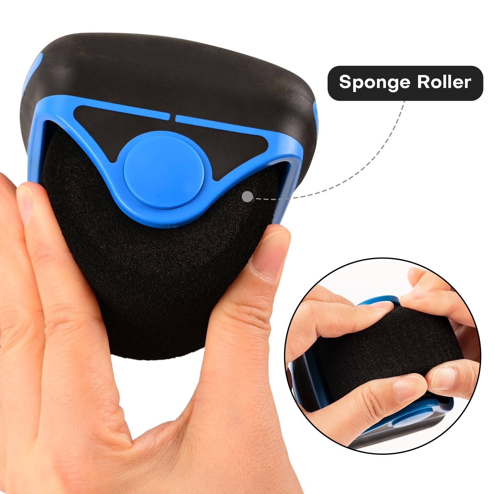 NEWISHTOOL anti-slip-handle for comfortable control during long sessions.