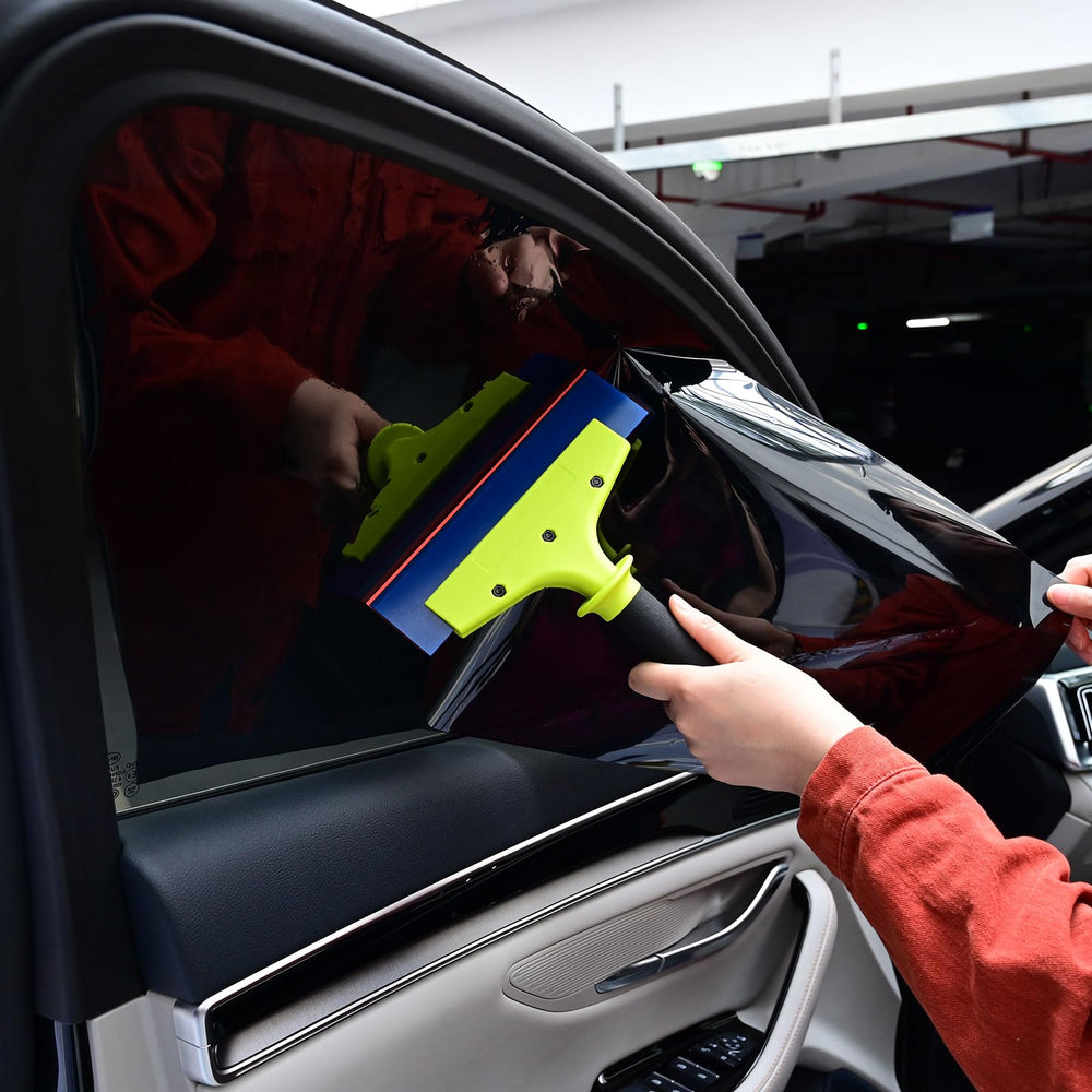 NEWISHTOOL dual-durometer blade offers both hard edge and flexible performance.