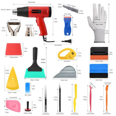 NEWISHTOOL heat gun LCD display 1800W enables precise heat shaping