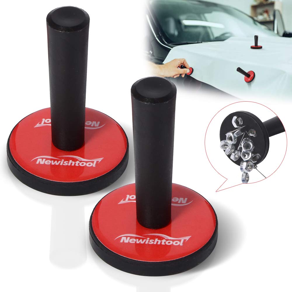 NEWISHTOOL Pro Vinyl Wraps Applicator Tool Kit felt squeegees enable precise pressure control.