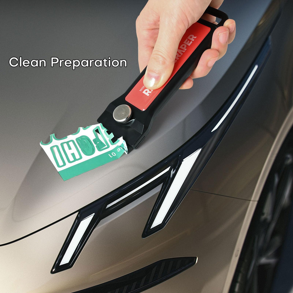 Newishtool Profi 5-inch felt squeegee delivers smooth film edges