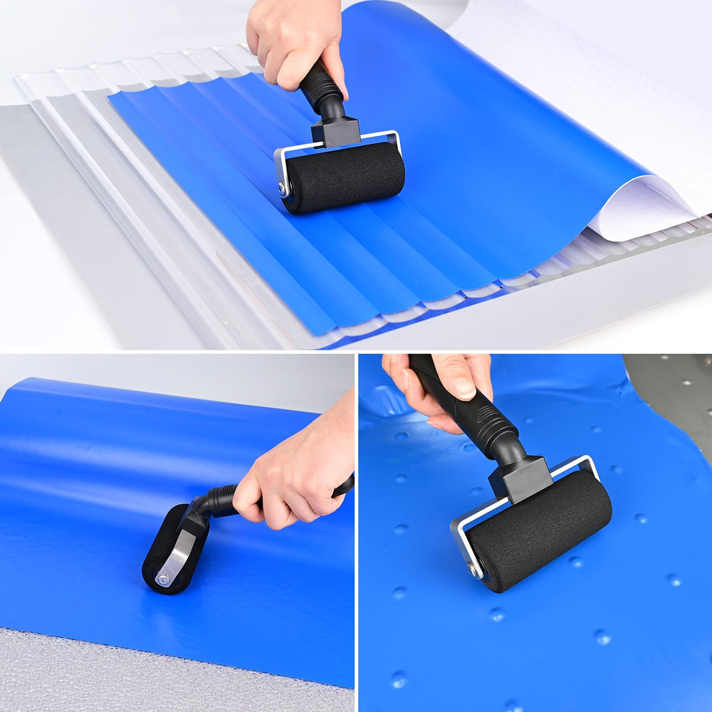 NEWISHTOOL scratch-free roller protects vinyl graphics during application.