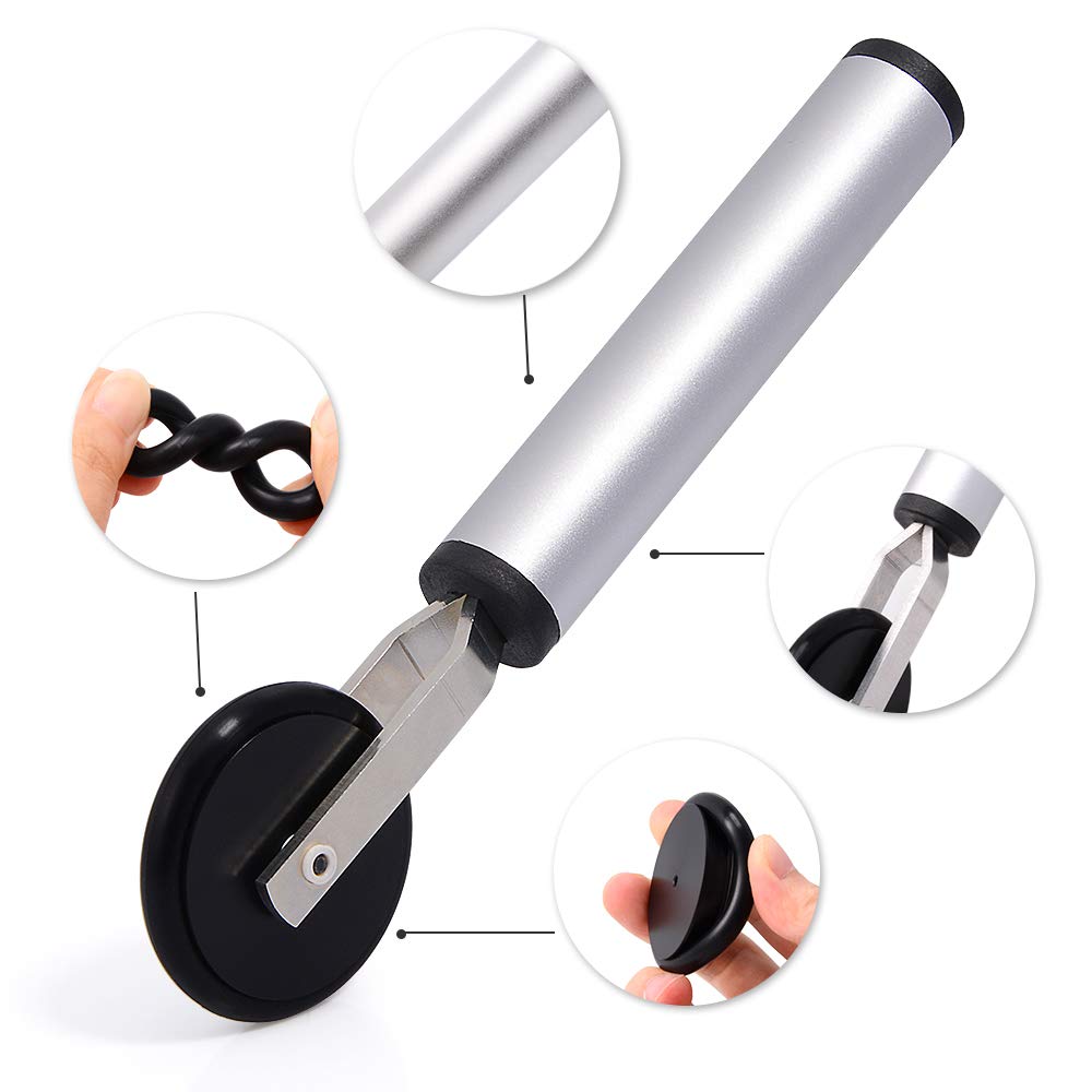 NEWISHTOOL durable rubber wheel supports long-lasting wrap work.