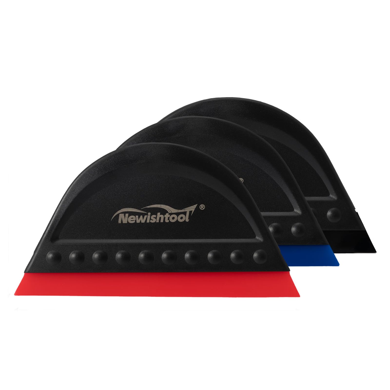 NEWISHTOOL Durometer channel blade adapts to contours for tight corners.