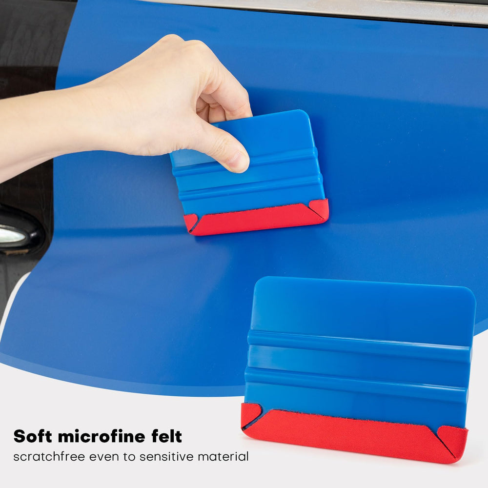 NEWISHTOOL red felt buffer for soft finishing after wrapping