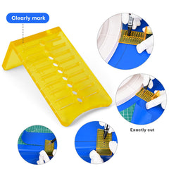 NEWISHTOOL rubber squeegee removes water quickly for smooth application