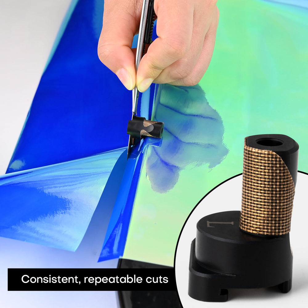 NEWISHTOOL Wrap Tool edge guide for film cut improves consistency along contours