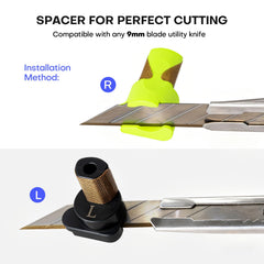 NEWISHTOOL Wrap Tool two-distance spacers for 2mm or 7mm edge cuts