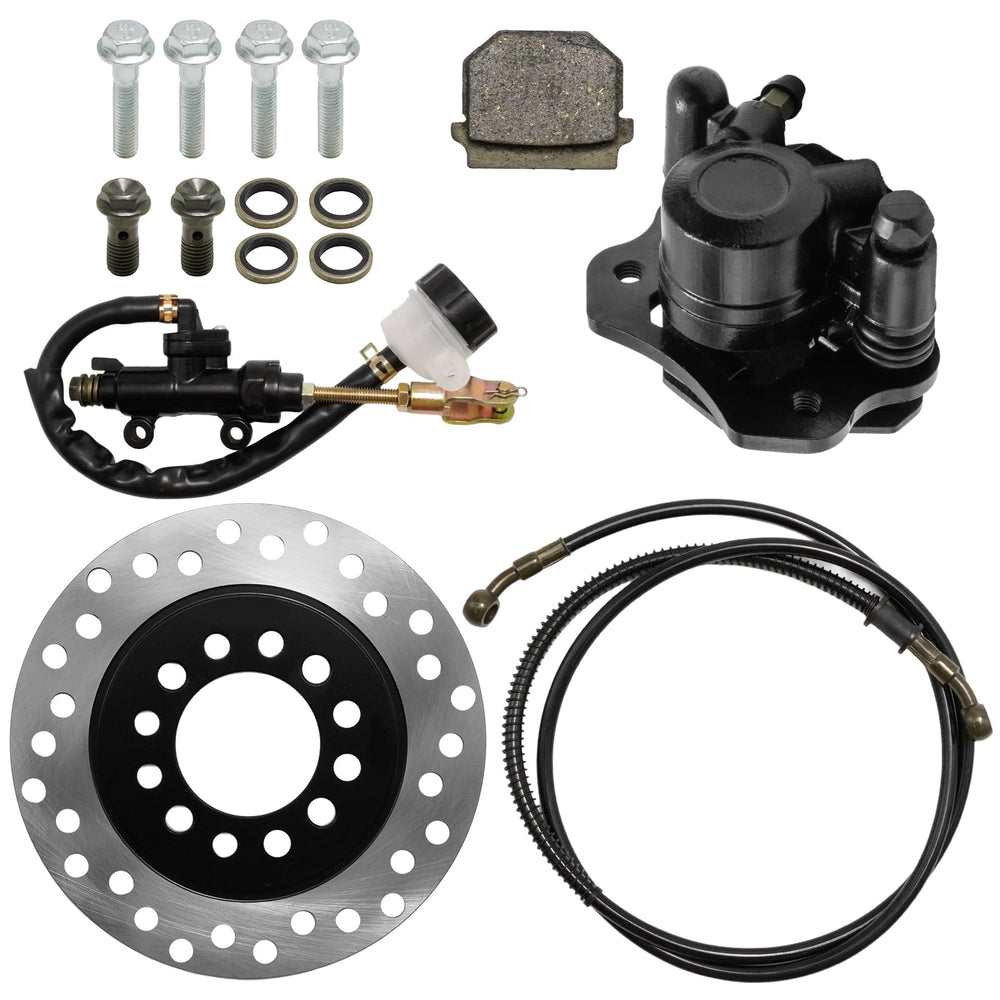 Newnessai brake pad set ready-to-install components for quick maintenance and replacement.