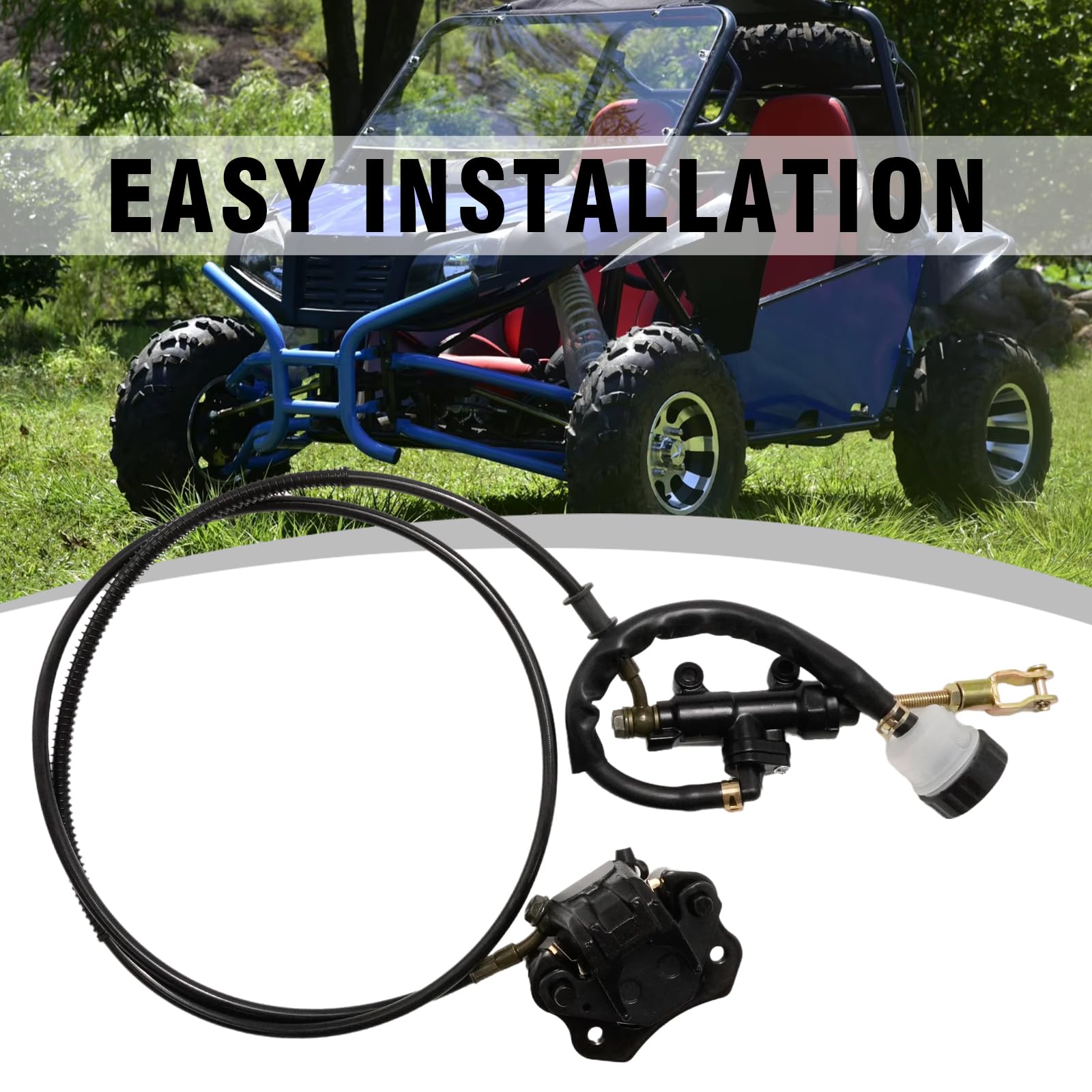 Newnessai go kart atv braking system component boosts safety during daily rides.