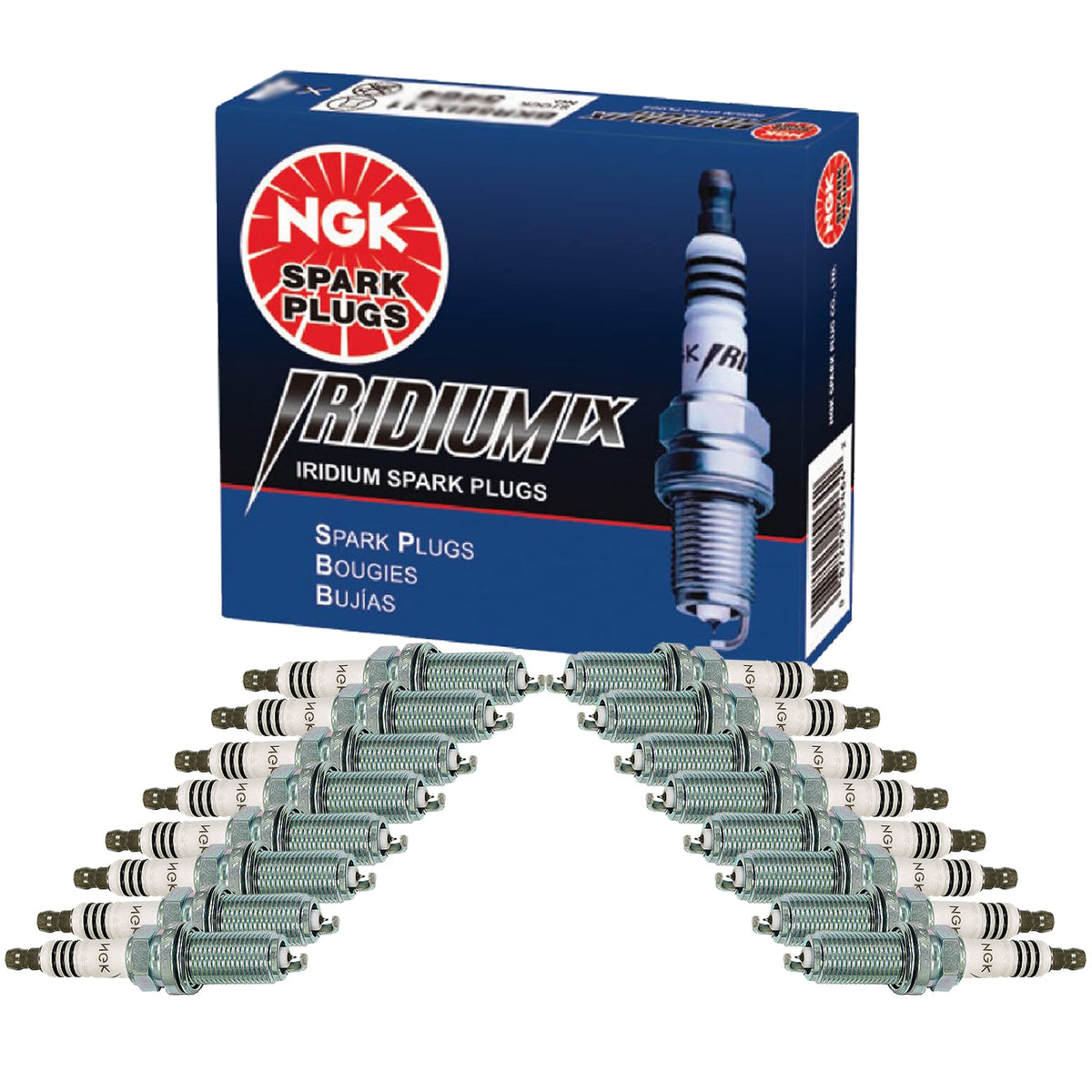 Newparts NGK Iridium IX spark plugs for Ram 5.7L V8 for reliable ignition and long life
