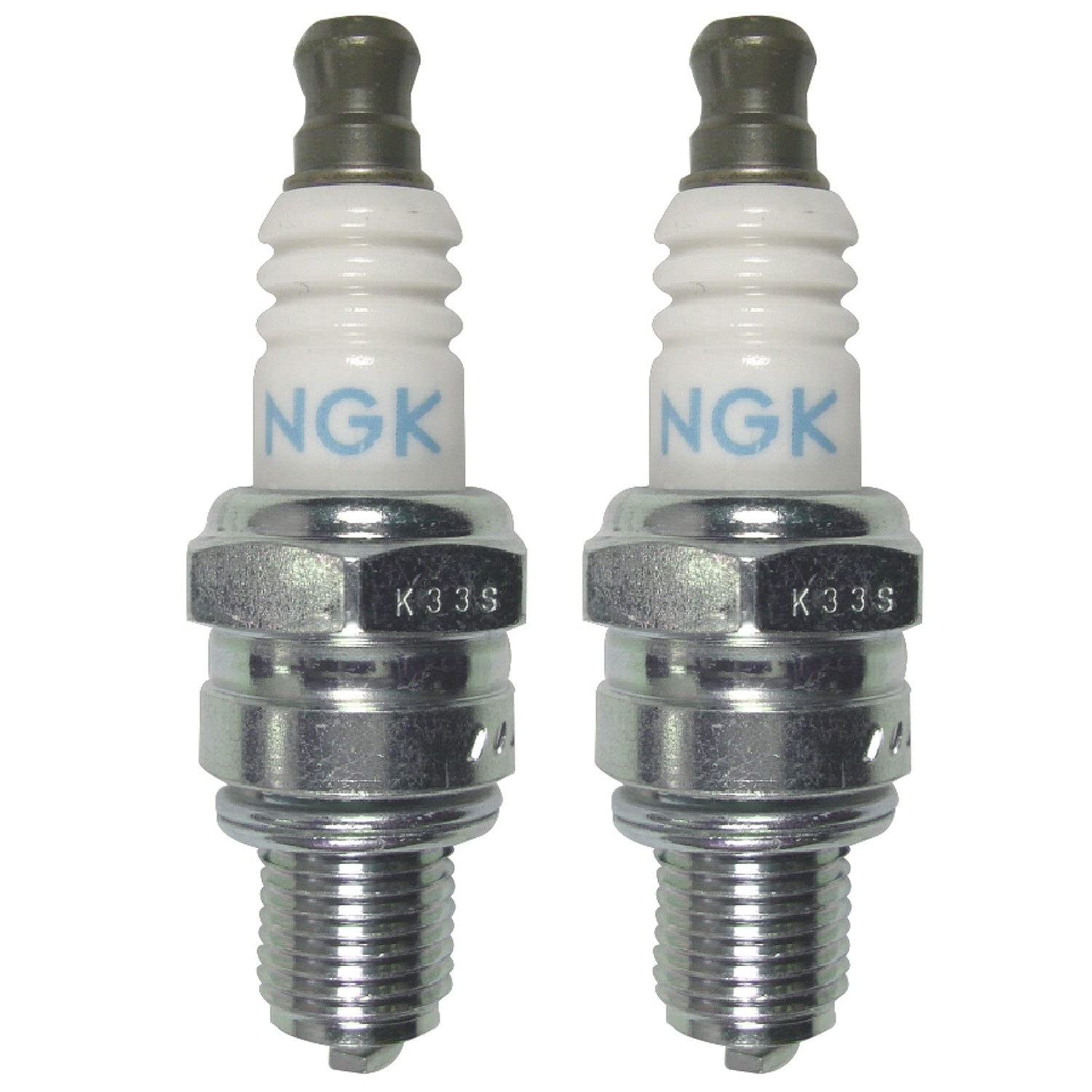 Newparts NGK spark plug pair 3365/CMR6H for reliable ignition and smooth engine performance