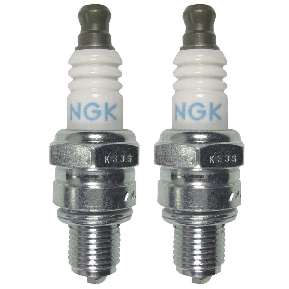 Newparts NGK spark plug pair 3365/CMR6H for reliable ignition and smooth engine performance