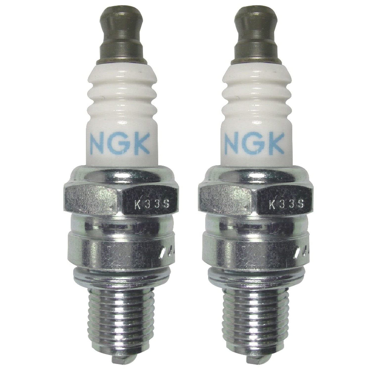 Newparts NGK spark plug pair 3365/CMR6H for reliable ignition and smooth engine performance