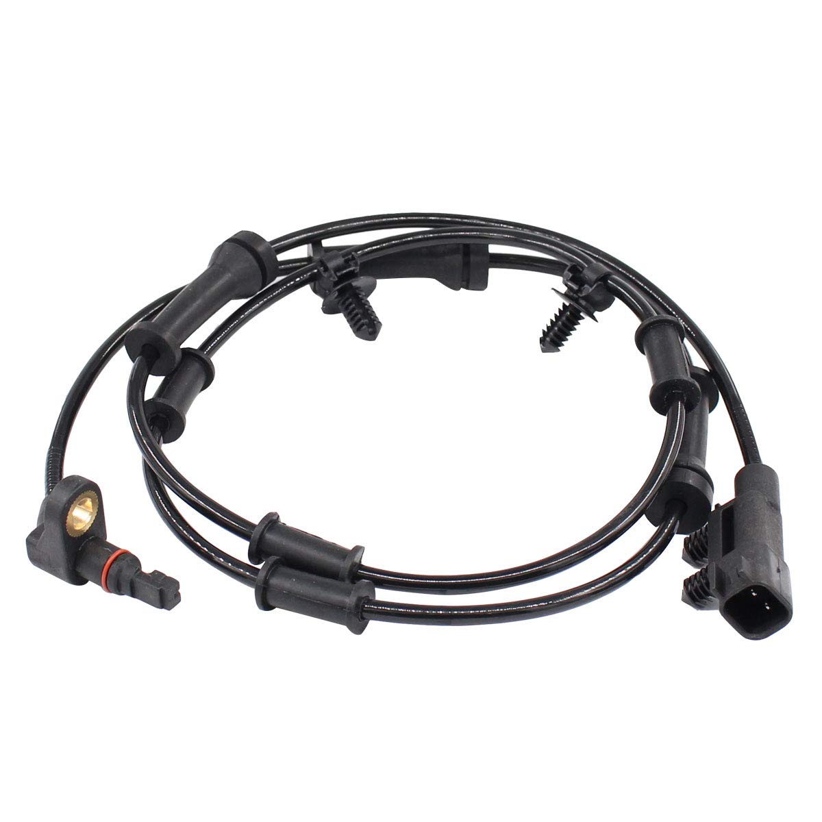 NewYall ABS sensor front right for Jeep Wrangler, reliable braking signals