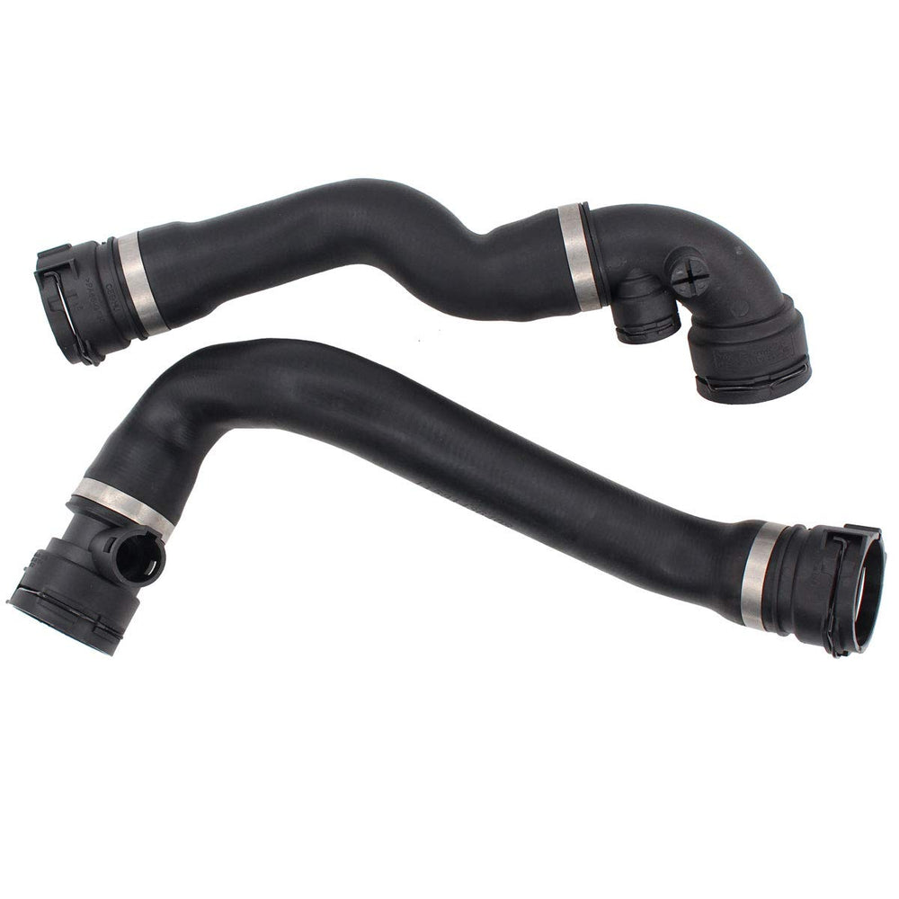 NewYall hose kit for BMW E46 shown with direct-fit design and secure routing.