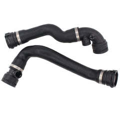 NewYall hose kit for BMW E46 shown with direct-fit design and secure routing.