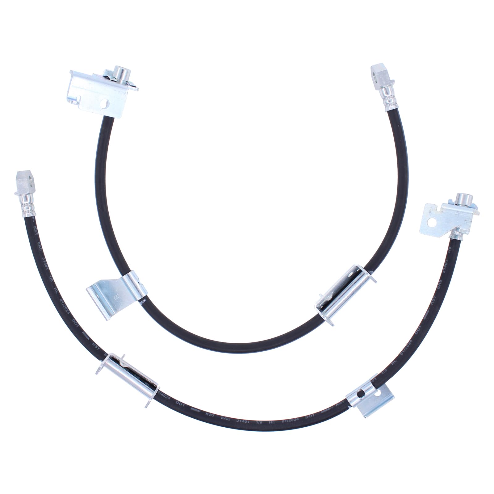 NewYall brake hose material detail showcases heat-resistant rubber for reliability