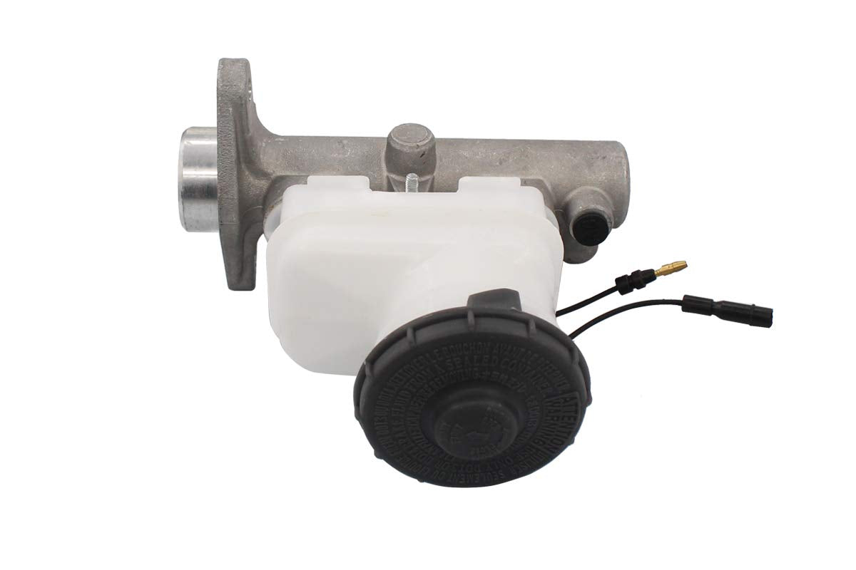 Wiring and connectors ready for installation on NewYall brake master cylinder.
