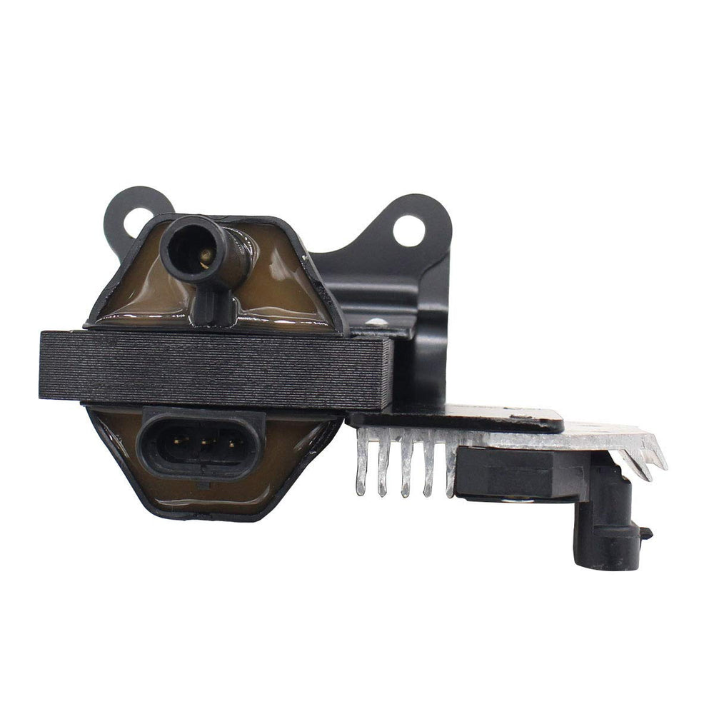 NewYall ignition coil with control module for Cadillac Escalade enhances engine response.
