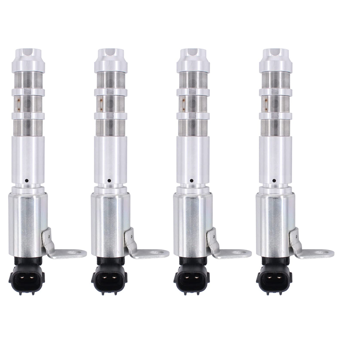 NewYall camshaft position actuator solenoid front view may support precise timing.