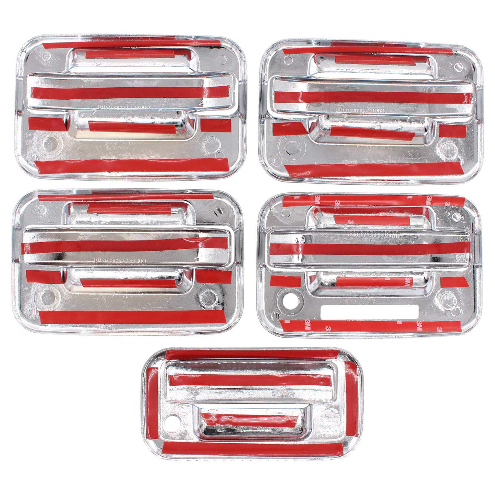 NewYall chrome tailgate cover for Ford F-150 2004-2014 boosts chrome look and protection.