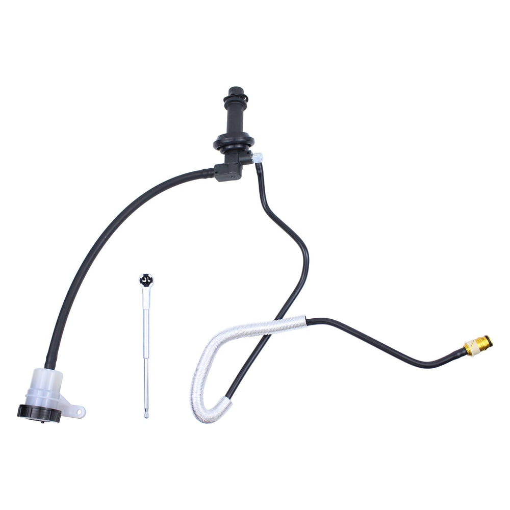 NewYall clutch master cylinder assembly close-up showing precise fit and finish