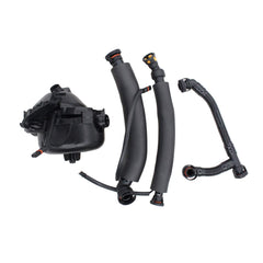 NewYall crankcase vent kit in BMW engine bay improves airflow