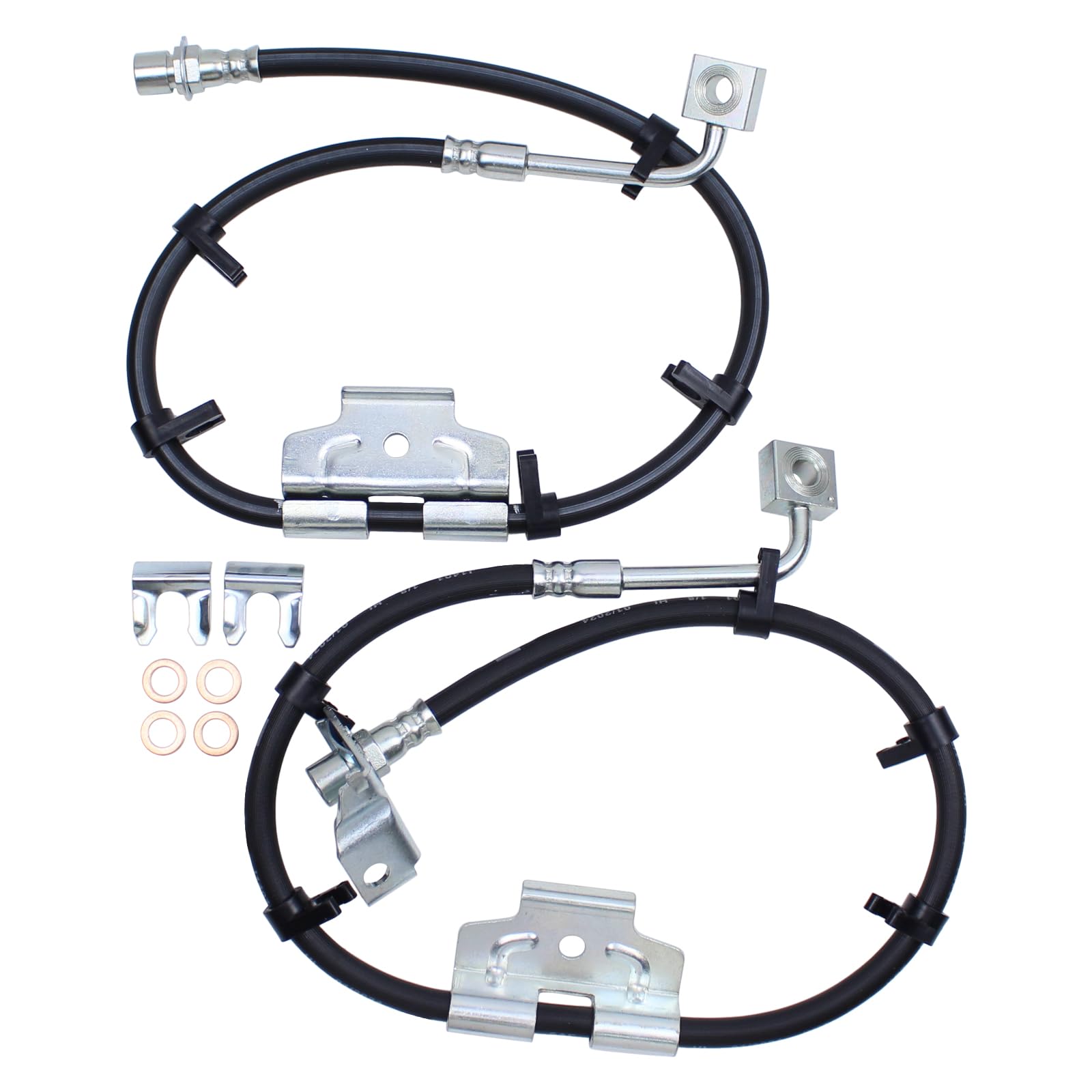 NewYall front left brake hose for Dodge Ram 2500/3500 improves braking reliability on demanding drives.