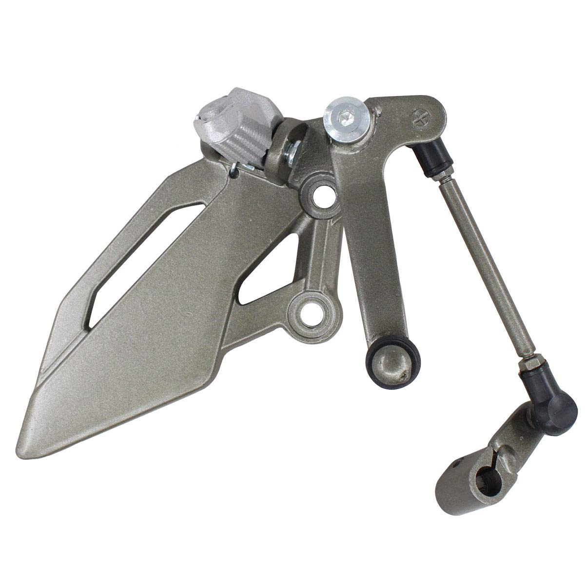 NewYall foot peg bracket for Ninja 250 (2013-2015) supports comfortable footing during rides.