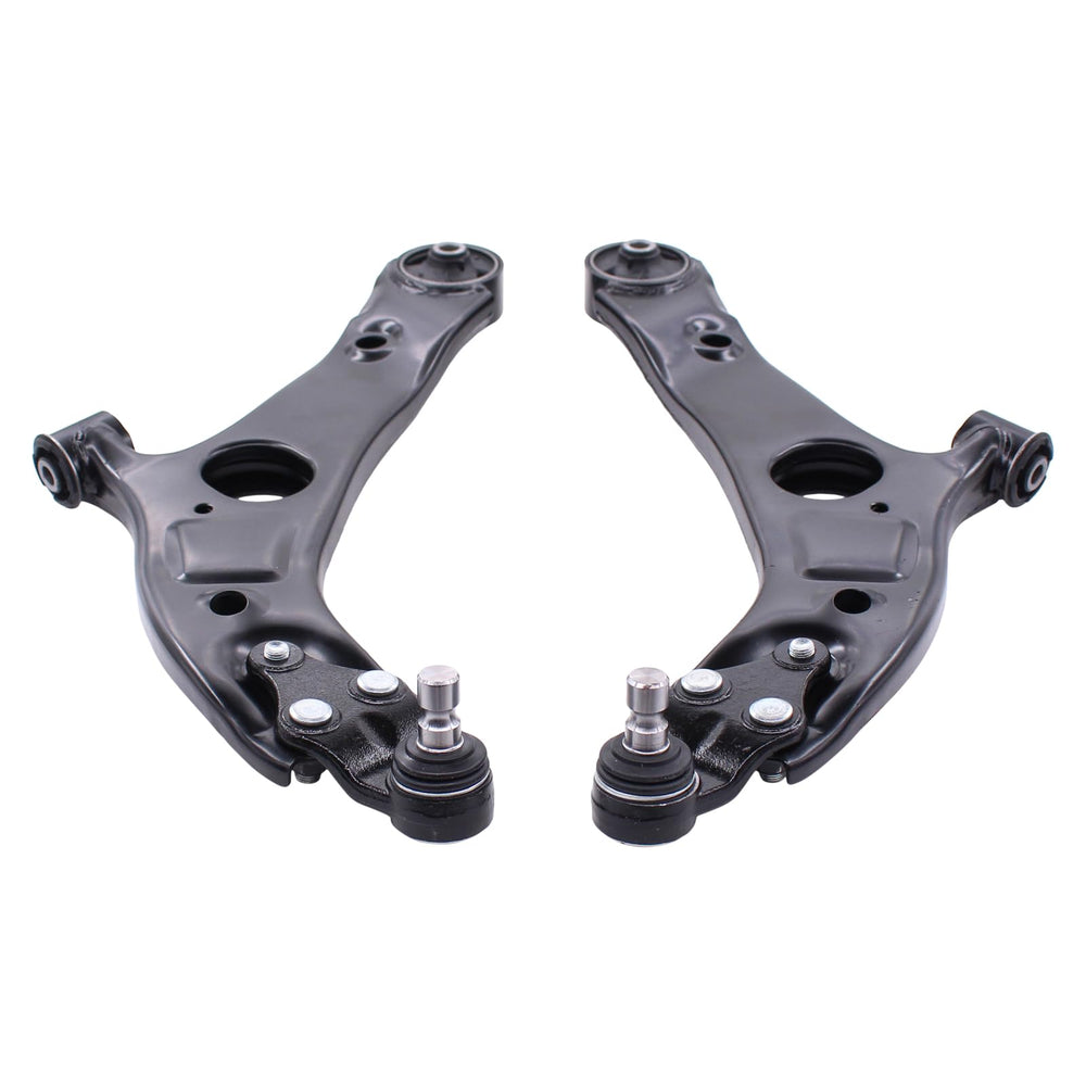 NewYall front lower right control arm with ball joint for seamless steering response.
