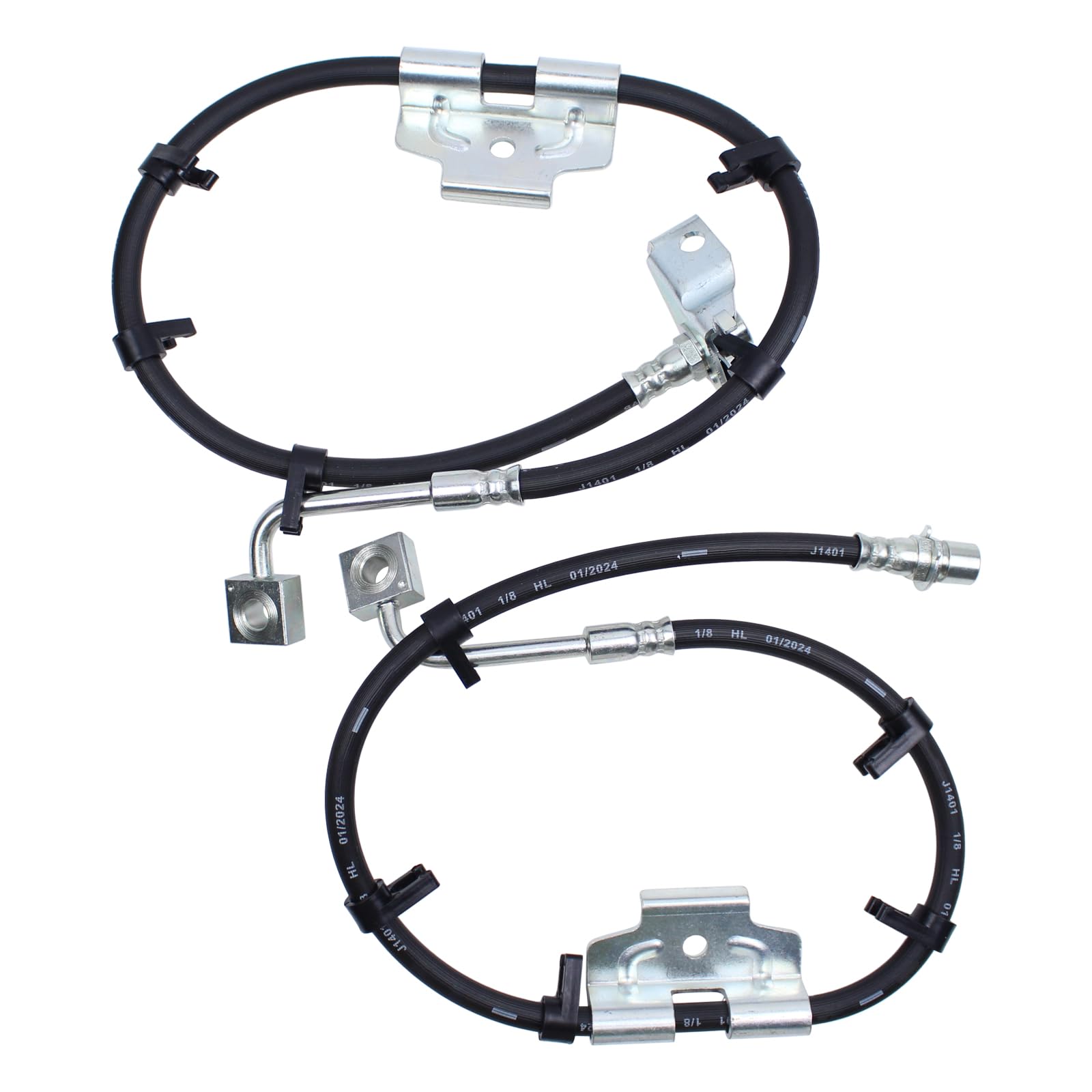 NewYall front right brake hose for Dodge Ram 3500 2011-2012 supports 4WD braking precision.